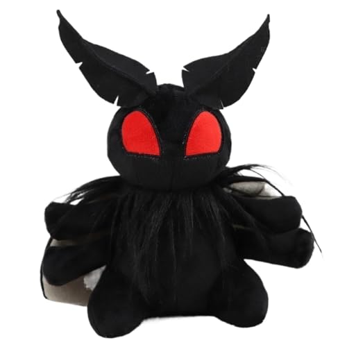 SWEETBIUTI Plüschspielzeug Red Eye Moth Plüsch weiche lustige gruselige gefüllte Tiere hässliche Puppen Plüschspielzeug für Kinder Halloween Geburtstagsfeier Geschenke, 11,8 Zoll von SWEETBIUTI