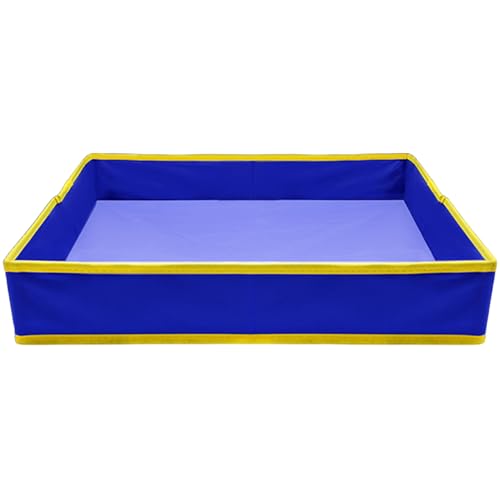 SWEETBIUTI Sandschale, 19.7x19.7x3.5 Faltbare Stoffkabel für Klassenzimmer, Klappstoff Large Tablett Party Bag Geschenke für Kinder Jungen Mädchen Hinterhof Garten Decking SWEETBIUTI Sandschale, 19.7x19.7x3.5 Faltbare Stoffkabel für Klassenzimmer, Klappstoff Large Tablett Party Bag Geschenke für Kinder Jungen Mädchen Hinterhof Garten Decking von SWEETBIUTI