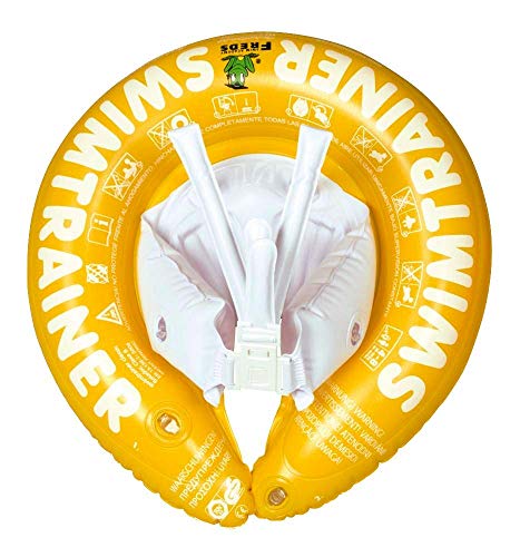 FREDS SWIM ACADEMY SWIMTRAINER 'Classic' Gelb - Fortgeschrittener Schwimmtrainer für Kinder von 4 bis 8 Jahren, effektive Schwimmhilfe zur Förderung des freien Schwimmens FREDS SWIM ACADEMY SWIMTRAINER 'Classic' Gelb - Fortgeschrittener Schwimmtrainer für Kinder von 4 bis 8 Jahren, effektive Schwimmhilfe zur Förderung des freien Schwimmens von SWIM ACADEMY FREDS