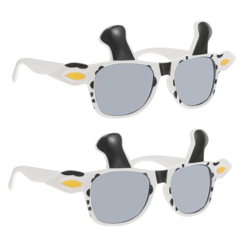 SWOOMEY 2 Stück Lustige Kuh Kostümbrillen Tier Partybrillen für Erwachsene Karneval Geburtstag Foto Requisiten Zubehör SWOOMEY 2 Stück Lustige Kuh Kostümbrillen Tier Partybrillen für Erwachsene Karneval Geburtstag Foto Requisiten Zubehör von SWOOMEY