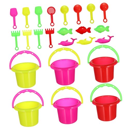 SWOOMEY 24 Stück Teiliges Sandspielzeug für Bunte Mini Eimer aus Langlebigem Material Leicht und Kindgerecht für Strand Garten und Kreatives Koordination und Geschicklichkeit SWOOMEY 24 Stück Teiliges Sandspielzeug für Bunte Mini Eimer aus Langlebigem Material Leicht und Kindgerecht für Strand Garten und Kreatives Koordination und Geschicklichkeit von SWOOMEY