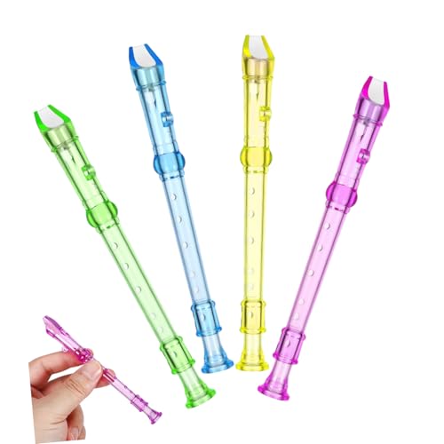 SWOOMEY 4 Stück Teiliges Mini Klarinette aus Transparentem Farbige Kinderflöten für Anfänger Musikblasinstrumente Handkoordination und Musiklernen Zufällige Farbe SWOOMEY 4 Stück Teiliges Mini Klarinette aus Transparentem Farbige Kinderflöten für Anfänger Musikblasinstrumente Handkoordination und Musiklernen Zufällige Farbe von SWOOMEY
