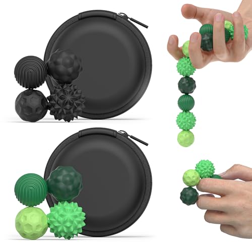 Magnetkugeln große Magnetischer Silikonball Fidget Toy, Unregelmäßiger Magnet, Fingerspitzen ADHS-Spielzeug, Dekompressionsmagnete Geeignet für Bildung, Unterhaltung von SWRCEYJH