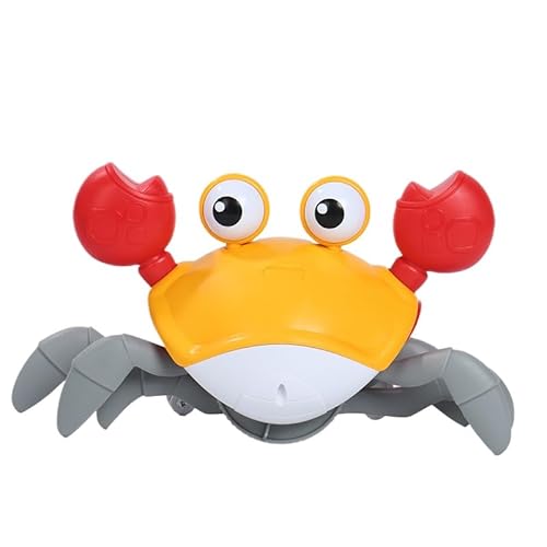 SWZEC Dripdeal - Krabbel Krabbe/Octopus Baby Spielzeug (Orange) von SWZEC