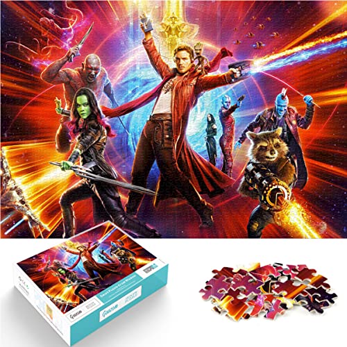 Puzzle 1000 Teile Tree Spirit Groot Puzzle Erwachsene Kinder Puzzle Schwierigkeitsgrad Puzzle Bounty Hunter Puzzle Lernspiel Spielzeug Familie Dekoration 38x26cm von SXBB