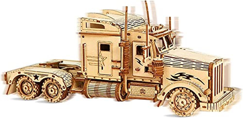 3D-Puzzle 3D-Puzzle aus Holz, DIY-Modellbausätze, LKW-Puzzle for Erwachsene, Modellbausatz, Geschenk for Geburtstag/Vatertag (Farbe: Shotgun Rubber Band Gun)(Truck) von SXPXP