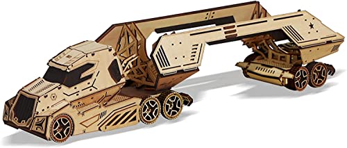 3D-Puzzle 3D-Puzzle aus Holz, DIY-Modellbausätze, LKW-Puzzle for Erwachsene, Modellbausatz, Geschenk for Geburtstag/Vatertag (Farbe: Shotgun Rubber Band Gun)(Wine Supercar) von SXPXP