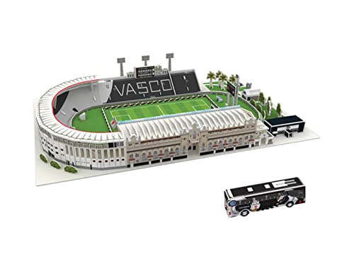 3D-Puzzle DIY Bauspielzeug Modell 3D-Puzzle Fußballfans Gedenkgeschenk, San Genalio Handmontiertes Fußballfeld-Gebäudemodell, Fan-Souvenirornamente (40 * 27 * 7 cm) - 165 Stück von SXPXP