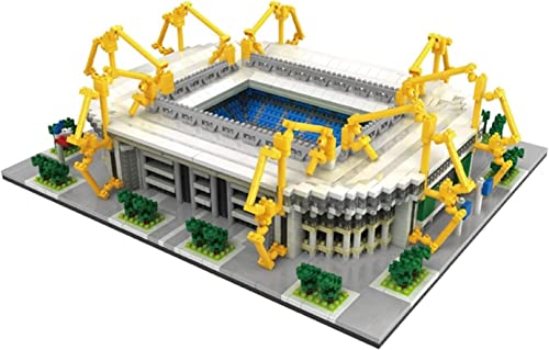 3D-Puzzle DIY Bauspielzeug-Modell 3D-Puzzle Fußballfans Gedenkgeschenk, Westfalenstadion-Modellspielzeug, Iduna Signal Park Stadion 3D-Puzzle, Fußballfeldbausteine, Spielzeug for Zusammenbauen mit hoh von SXPXP