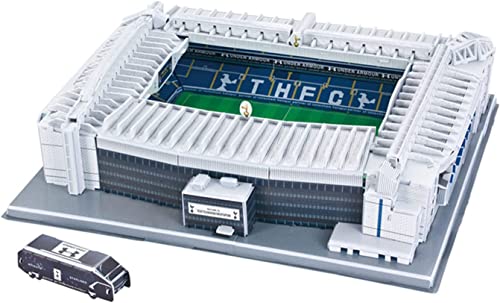 3D-Puzzle DIY-Gebäudespielzeugmodell 3D-Puzzle Fußballfans Gedenkgeschenk, DIY-Stadiongebäudemodell for Erwachsene, Fußballspielzeug-Baukästen, Geschenke for Jungen und Mädchen von SXPXP