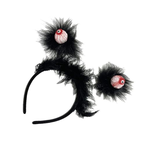 Explodierender Augapfel Haarband für Erwachsene Tag des Todes Dark Series Hairhoop Halloween Stirnband Cosplay Party Zubehör Explodierender Augapfel Haarband für Erwachsene Tag des Todes Dark Series Hairhoop Halloween Stirnband Cosplay Party Zubehör von SXRQ