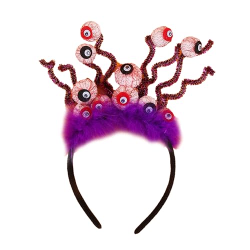 Explodierender Augapfel Haarband für Erwachsene Tag des Todes Dark Series Hairhoop Halloween Stirnband Cosplay Party Zubehör Explodierender Augapfel Haarband für Erwachsene Tag des Todes Dark Series Hairhoop Halloween Stirnband Cosplay Party Zubehör von SXRQ
