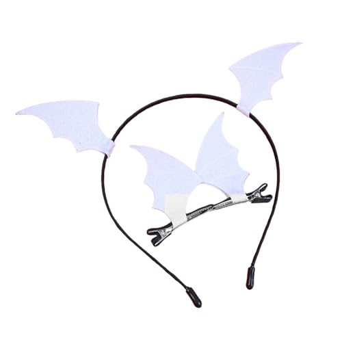 Festliches Teufelshörnchen-Kopfschmuck, 3-teiliges Set mit Stirnband und Haarspange, Set für Halloween-Party, Cosplay, Motto-Partys Festliches Teufelshörnchen-Kopfschmuck, 3-teiliges Set mit Stirnband und Haarspange, Set für Halloween-Party, Cosplay, Motto-Partys von SXRQ