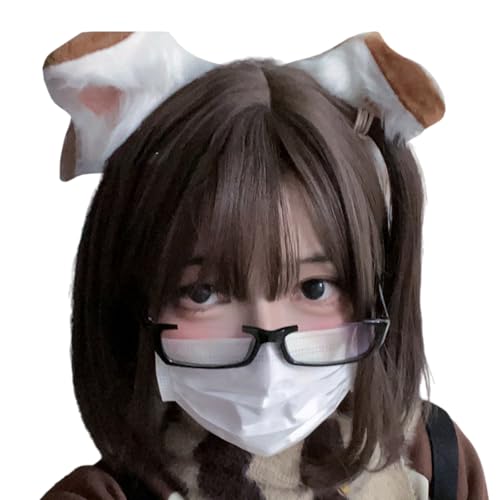 Hundeohren Plüsch Stirnband Weich Bequem Kopfbedeckung Pelztier Ohr Kostüm Zubehör für Partys und Cosplay Hundeohren Plüsch Stirnband Weich Bequem Kopfbedeckung Pelztier Ohr Kostüm Zubehör für Partys und Cosplay von SXRQ