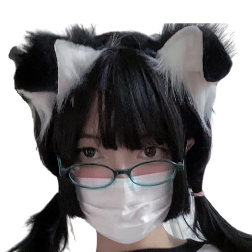 Hundeohren Plüsch Stirnband Weich Bequem Kopfbedeckung Pelztier Ohr Kostüm Zubehör für Partys und Cosplay Hundeohren Plüsch Stirnband Weich Bequem Kopfbedeckung Pelztier Ohr Kostüm Zubehör für Partys und Cosplay von SXRQ