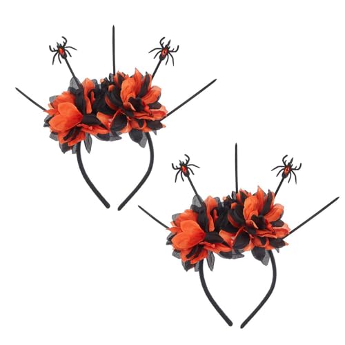 SXRQ Elegantes Haarband für Halloween-Partys, Kopfschmuck, Haar-Accessoire, einzigartiger schwarzer langer Kopfschmuck für Partys von SXRQ