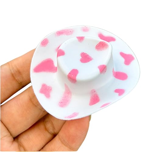 SXRQ Mini-Cowgirl-Hut, Haarspange, Party-Kopf-Accessoire, 19 Farboptionen, Junggesellinnenabschied, Kopfbedeckung, Cowboyhüte, Haarspangen SXRQ Mini-Cowgirl-Hut, Haarspange, Party-Kopf-Accessoire, 19 Farboptionen, Junggesellinnenabschied, Kopfbedeckung, Cowboyhüte, Haarspangen von SXRQ