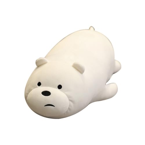 SXYNIO Die DREI Nackten Bären Plüschpuppen Niedlicher Ice Bear Grizzly Panda Plüschtiere Für Kinder Niedliche Nackte Bären Kissen 28cm (A) von SXYNIO