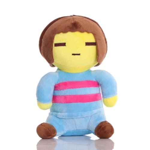 SXYNIO Undertale Plüschtier Undertale Sans Papyrus Frisk Chara Error Sans Napstablook Plüschtier Puppe 25-30cm (D) von SXYNIO