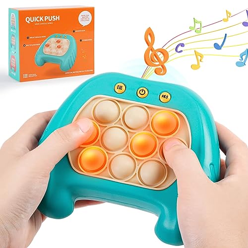 Pop It Game Sensory Toys For 4 5 6 Year Old Boys Girls Gifts,Quick Push Light Up Game Console For 5 6 7 Years Old Kids,Tap Pop Tap Smart Fidget,Toys For 9-11 Years Old Boys Christmas Birthday Gifts von SYHLN