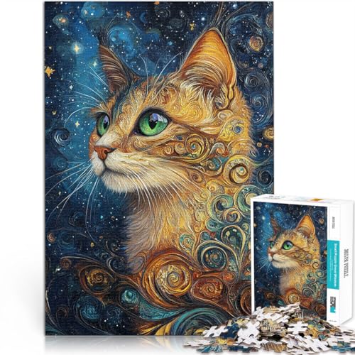 Abstrakte Kintsugi-Katze 1000-Teile-Puzzle für Erwachsene Pädagogisches Spielzeug zum Stressabbau Tolle Geschenke und Spielzeuge 38x26cm Abstrakte Kintsugi-Katze 1000-Teile-Puzzle für Erwachsene Pädagogisches Spielzeug zum Stressabbau Tolle Geschenke und Spielzeuge 38x26cm von SYUNFEI