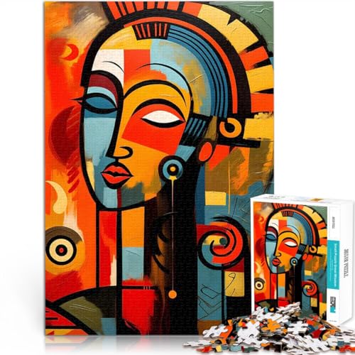 Afroamerikanische Kunst Puzzle 1000 Teile für Teenager Pädagogisches Spielzeug zum Stressabbau Tolle Geschenke und Spielzeuge 38x26cm Afroamerikanische Kunst Puzzle 1000 Teile für Teenager Pädagogisches Spielzeug zum Stressabbau Tolle Geschenke und Spielzeuge 38x26cm von SYUNFEI