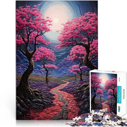 Der Mitternachtspfad Puzzle 1000 Teile für Teenager Anspruchsvoll, Aber lustig und humorvoll Heimdekoration Spielzeug 38x26cm Der Mitternachtspfad Puzzle 1000 Teile für Teenager Anspruchsvoll, Aber lustig und humorvoll Heimdekoration Spielzeug 38x26cm von SYUNFEI