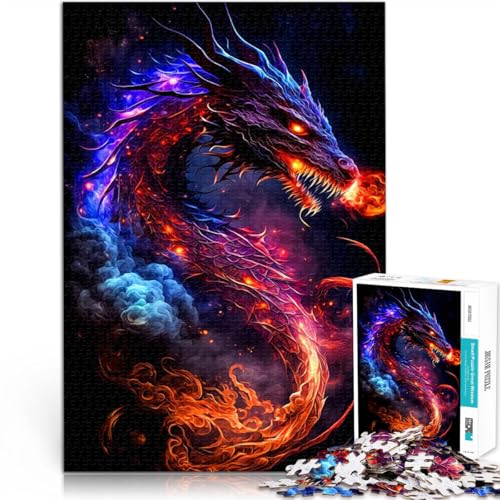 Drachen 2000-Teile-Puzzle für Teenager Gehirnintelligenz-Herausforderung süchtig machendes Spielzeug Wohnkunstdekor 70x100cm Drachen 2000-Teile-Puzzle für Teenager Gehirnintelligenz-Herausforderung süchtig machendes Spielzeug Wohnkunstdekor 70x100cm von SYUNFEI