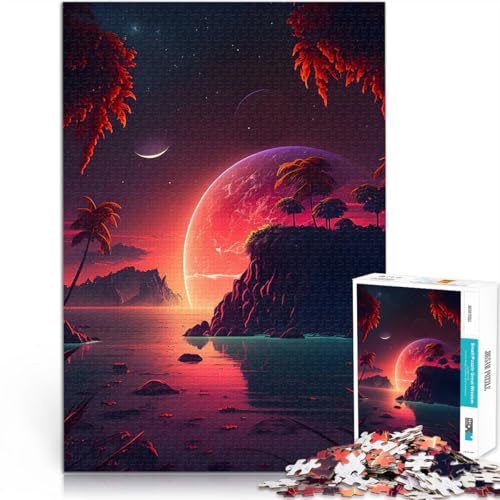 Exoplanet 2000-Teile-Puzzle für Erwachsene Gehirnintelligenz-Herausforderung süchtig machendes Spielzeug Heimdekoration 70x100cm Exoplanet 2000-Teile-Puzzle für Erwachsene Gehirnintelligenz-Herausforderung süchtig machendes Spielzeug Heimdekoration 70x100cm von SYUNFEI