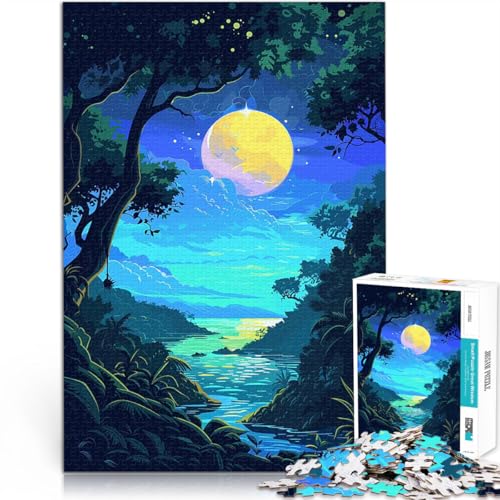 Fantasie-Waldlandschaft Puzzle für Erwachsene 1000 Teile Spielzeug-Intellektuelles Spiel einzigartiges Herausforderungsspiel 38x26cm Fantasie-Waldlandschaft Puzzle für Erwachsene 1000 Teile Spielzeug-Intellektuelles Spiel einzigartiges Herausforderungsspiel 38x26cm von SYUNFEI