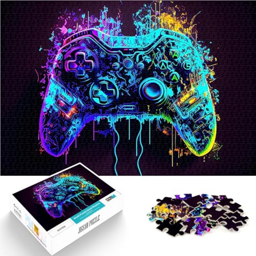 Gamecontroller Puzzle 1000 Teile für Erwachsene Gehirnintelligenz-Herausforderung süchtig machendes Spielzeug Geschenkideen 38x26cm Gamecontroller Puzzle 1000 Teile für Erwachsene Gehirnintelligenz-Herausforderung süchtig machendes Spielzeug Geschenkideen 38x26cm von SYUNFEI