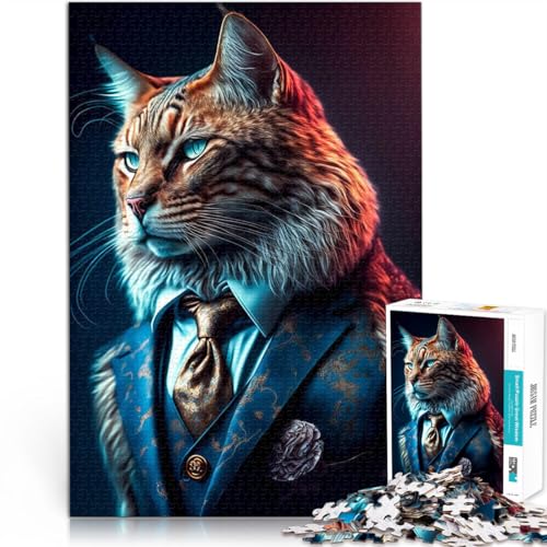 Katze Puzzle 2000 Teile für Erwachsene Gehirnintelligenz-Herausforderung süchtig machendes Spielzeug Wichtelgeschenke 70x100cm Katze Puzzle 2000 Teile für Erwachsene Gehirnintelligenz-Herausforderung süchtig machendes Spielzeug Wichtelgeschenke 70x100cm von SYUNFEI