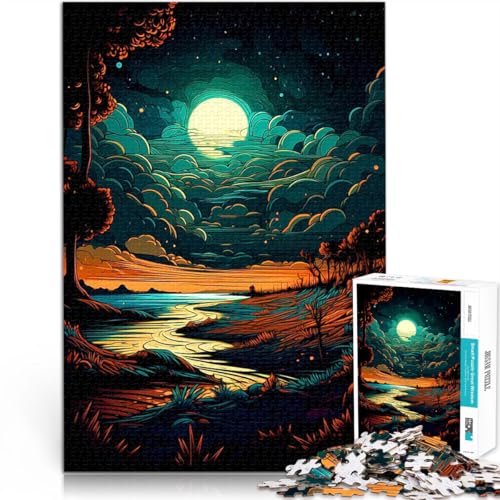Landschaft Teenager-Puzzle 1000 Teile Gehirnintelligenz-Herausforderung süchtig machendes Spielzeug Wichtelgeschenke 38x26cm Landschaft Teenager-Puzzle 1000 Teile Gehirnintelligenz-Herausforderung süchtig machendes Spielzeug Wichtelgeschenke 38x26cm von SYUNFEI