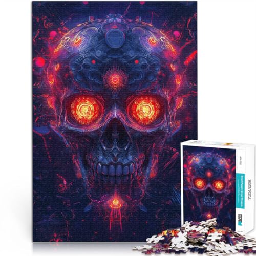 Magisches Skelett Puzzle für Teenager 1000 Teile Dekomprimierendes intellektuelles Lernspielzeug Heimdekoration Spielzeug 38x26cm Magisches Skelett Puzzle für Teenager 1000 Teile Dekomprimierendes intellektuelles Lernspielzeug Heimdekoration Spielzeug 38x26cm von SYUNFEI