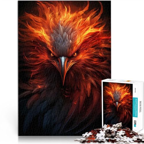 Mystischer Phönixvogel Puzzle 1000 Teile für Jugendliche Pädagogisches Spielzeug zum Stressabbau Tolle Geschenke und Spielzeuge 38x26cm Mystischer Phönixvogel Puzzle 1000 Teile für Jugendliche Pädagogisches Spielzeug zum Stressabbau Tolle Geschenke und Spielzeuge 38x26cm von SYUNFEI