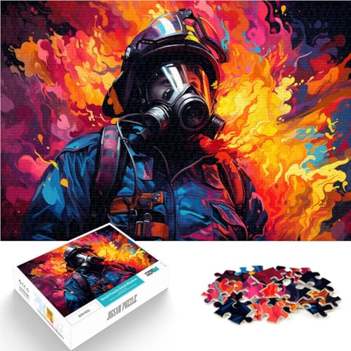Puzzle 1000 Teile für Erwachsene, Feuerwehr-Puzzle, praktisches Spiel, 14,96 x 20,47 Zoll, verbessert das Gedächtnis für Teenager ab 14 Jahren Puzzle 1000 Teile für Erwachsene, Feuerwehr-Puzzle, praktisches Spiel, 14,96 x 20,47 Zoll, verbessert das Gedächtnis für Teenager ab 14 Jahren von SYUNFEI
