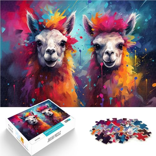 Puzzle für Erwachsene 1000 Teile Alpaka Relax Games Jedes Teil ist einzigartig - Anspruchsvolles Familienspiel 26 x 38 cm für Teenager ab 14 Jahren Puzzle für Erwachsene 1000 Teile Alpaka Relax Games Jedes Teil ist einzigartig - Anspruchsvolles Familienspiel 26 x 38 cm für Teenager ab 14 Jahren von SYUNFEI