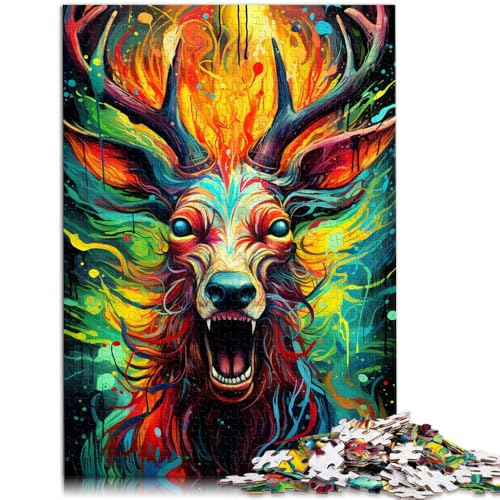 Puzzle Art Moose, 1000-teiliges Puzzle für Erwachsene und Kinder,26x38cm, Papppuzzles, Puzzles für 14-Jährige, Spaß für zu Hause, Geburtstagsgeschenk, Reisegeschenk Puzzle Art Moose, 1000-teiliges Puzzle für Erwachsene und Kinder,26x38cm, Papppuzzles, Puzzles für 14-Jährige, Spaß für zu Hause, Geburtstagsgeschenk, Reisegeschenk von SYUNFEI