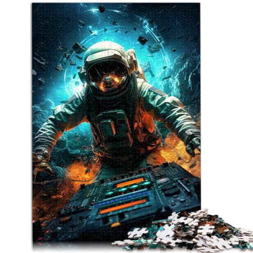 Puzzle-Spiele, elektronisches Astronauten-Puzzle, 1000 Teile für Erwachsene und Kinder von Wood Jigsaw. Puzzle ganze Familie (50 x 75 cm) von SYUNFEI