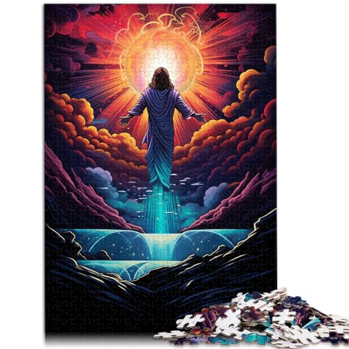 Puzzle für Brasilien, Jesus, der Erlöser, 1000 Teile für Erwachsene und Kinder, aus Holz, Puzzle, Lernspiele, Spiele zum Genießen (50 x 75 cm) von SYUNFEI