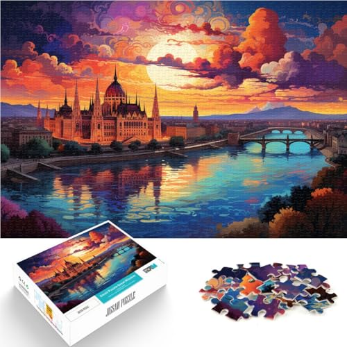 Puzzle für Erwachsene, 1000 Teile, Donau, das Puzzle,50x75cm, Weihnachtswunschliste mit Weihnachtsmann für Teenager ab 14 Jahren Puzzle für Erwachsene, 1000 Teile, Donau, das Puzzle,50x75cm, Weihnachtswunschliste mit Weihnachtsmann für Teenager ab 14 Jahren von SYUNFEI