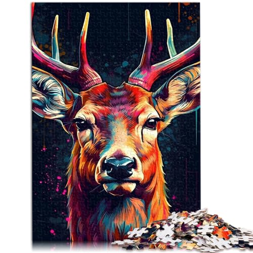 Puzzle für Erwachsene, 1000 Teile, Fuchs, Neon, anspruchsvolles Spiel, Spielzeug, 19,7 x 29,5 Zoll, Künstlersammlung, bildende Kunst, geeignet für Jugendliche ab 14 Jahren Puzzle für Erwachsene, 1000 Teile, Fuchs, Neon, anspruchsvolles Spiel, Spielzeug, 19,7 x 29,5 Zoll, Künstlersammlung, bildende Kunst, geeignet für Jugendliche ab 14 Jahren von SYUNFEI