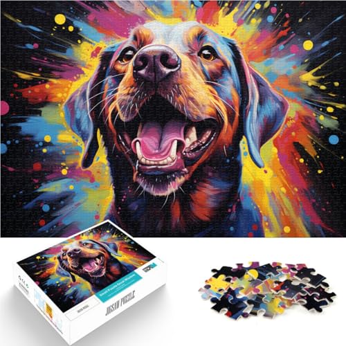 Puzzle für Erwachsene, 1000 Teile, Labrador-Puzzle, Geschenke, Wanddekoration, einzigartige Geburtstags, 10,27 x 14,96 Zoll, für 14-Jährige Puzzle für Erwachsene, 1000 Teile, Labrador-Puzzle, Geschenke, Wanddekoration, einzigartige Geburtstags, 10,27 x 14,96 Zoll, für 14-Jährige von SYUNFEI
