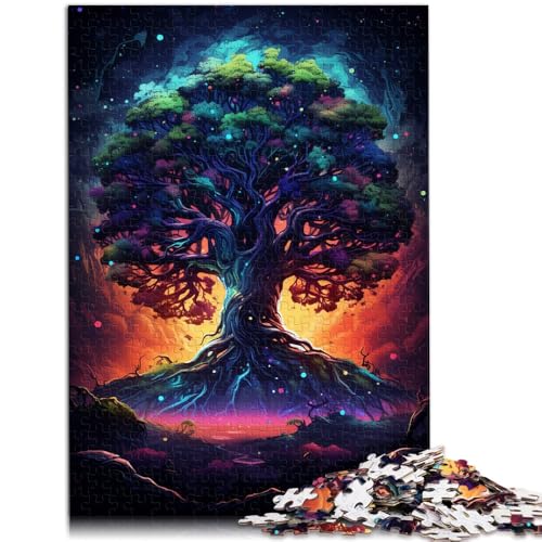 Puzzle für Erwachsene, 1000 Teile, Weltenbaum, Spielzeug, Lernspiele, Stressabbau, 50x75 cm, lustiges Geschenk für Teenager ab 14 Jahren Puzzle für Erwachsene, 1000 Teile, Weltenbaum, Spielzeug, Lernspiele, Stressabbau, 50x75 cm, lustiges Geschenk für Teenager ab 14 Jahren von SYUNFEI
