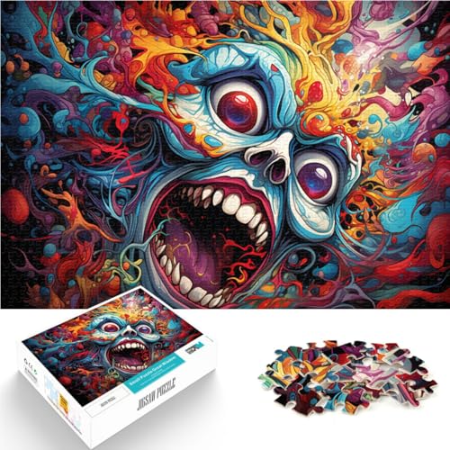 Puzzle für Erwachsene, 1000 Teile, Fantasy-Monsterkunst, das Puzzle, 19,7 x 29,5 Zoll, Weihnachtspuzzle-Geschenke für Teenager ab 14 Jahren Puzzle für Erwachsene, 1000 Teile, Fantasy-Monsterkunst, das Puzzle, 19,7 x 29,5 Zoll, Weihnachtspuzzle-Geschenke für Teenager ab 14 Jahren von SYUNFEI
