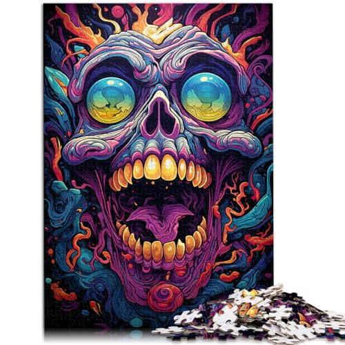 Puzzle für Erwachsene, 1000 Teile, Höllenschädel, Spaß für die ganze Familie, 50x75 cm, lustige Puzzles für Teenager ab 14 Jahren Puzzle für Erwachsene, 1000 Teile, Höllenschädel, Spaß für die ganze Familie, 50x75 cm, lustige Puzzles für Teenager ab 14 Jahren von SYUNFEI