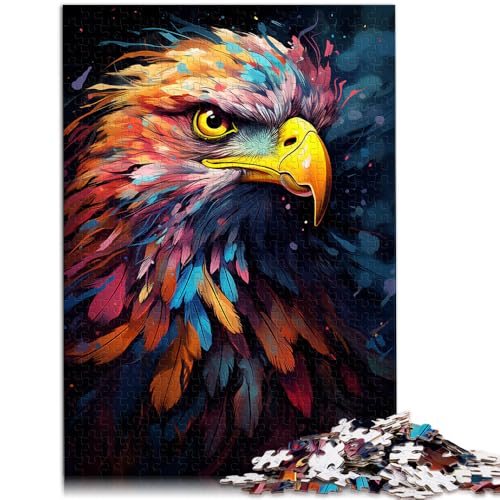 Puzzle für Erwachsene, Malen, farbiges Adler-Puzzle, 1000 Teile für Erwachsene, 50 x 75 cm, Holzbrett-Puzzles für Jugendliche und Erwachsene, Weihnachts- und Geburtstagsgeschenk Puzzle für Erwachsene, Malen, farbiges Adler-Puzzle, 1000 Teile für Erwachsene, 50 x 75 cm, Holzbrett-Puzzles für Jugendliche und Erwachsene, Weihnachts- und Geburtstagsgeschenk von SYUNFEI