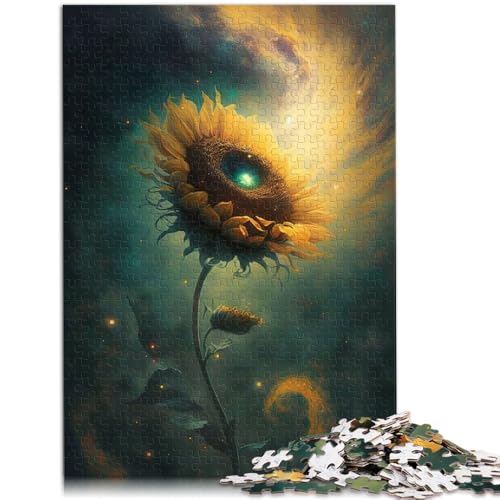 1000-teiliges Puzzle für Erwachsene, Universum-Sonnenblumen-Puzzle, Geschenke, herausfordernd zu vervollständigen, Aber lustig und humorvoll, 10,27 x 14,96 Zoll, 1000-teiliges Puzzle für Erwachsene, Universum-Sonnenblumen-Puzzle, Geschenke, herausfordernd zu vervollständigen, Aber lustig und humorvoll, 10,27 x 14,96 Zoll, von SYUNFEI