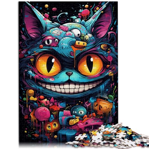 Puzzle für Erwachsene, Tier- und Katzen-Puzzle für Erwachsene, 1000 Teile,26x38cm, Kartonpuzzle, geeignet für Erwachsene und Jugendliche ab 14 Jahren, Challenge Family von SYUNFEI