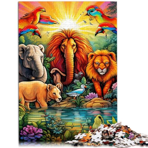 Puzzle für Erwachsene, afrikanische Tiere, 2000 Teile, 27.56 in x39.37 in, Graukarten-Puzzles für Erwachsene und Familien, entspannendes, intellektuelles Lernspielzeug Puzzle für Erwachsene, afrikanische Tiere, 2000 Teile, 27.56 in x39.37 in, Graukarten-Puzzles für Erwachsene und Familien, entspannendes, intellektuelles Lernspielzeug von SYUNFEI